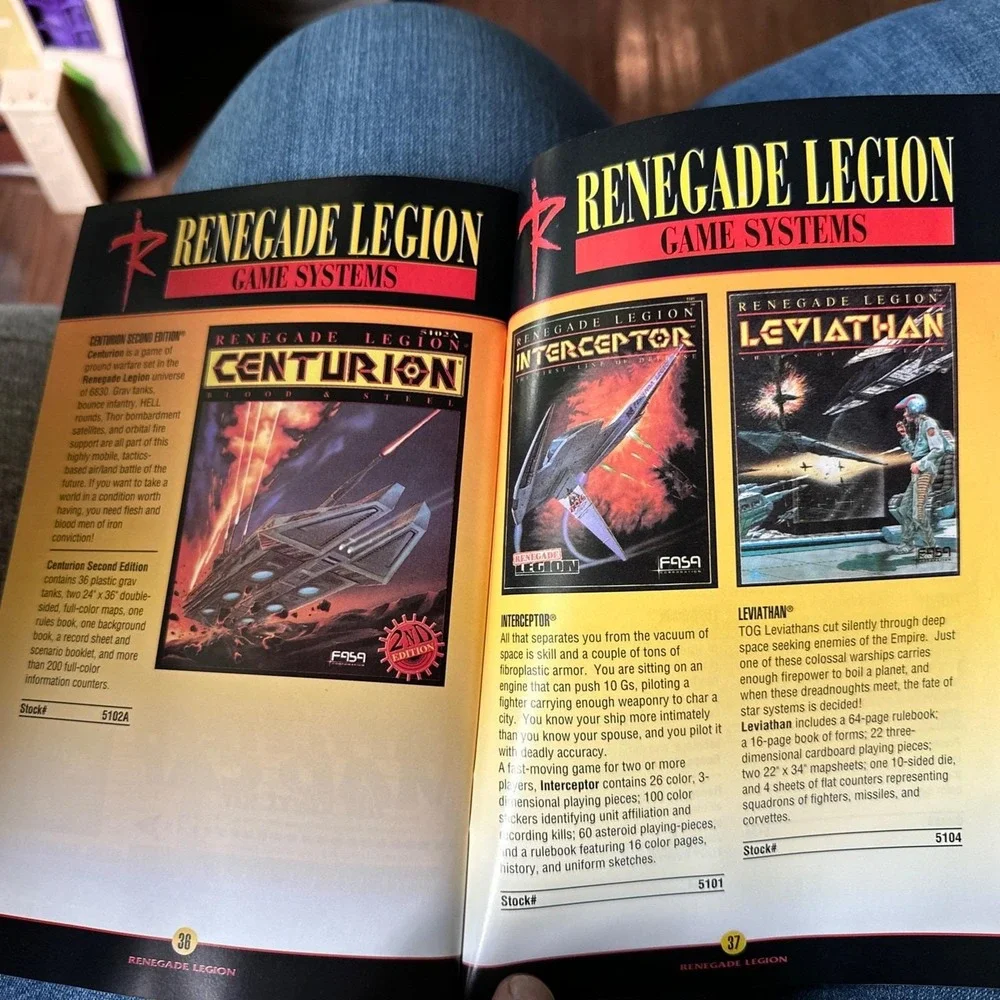 Spring catalog update 1993 FASA‎ Corporation The age of legend